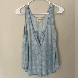 Cloth & Stone chambray tank
